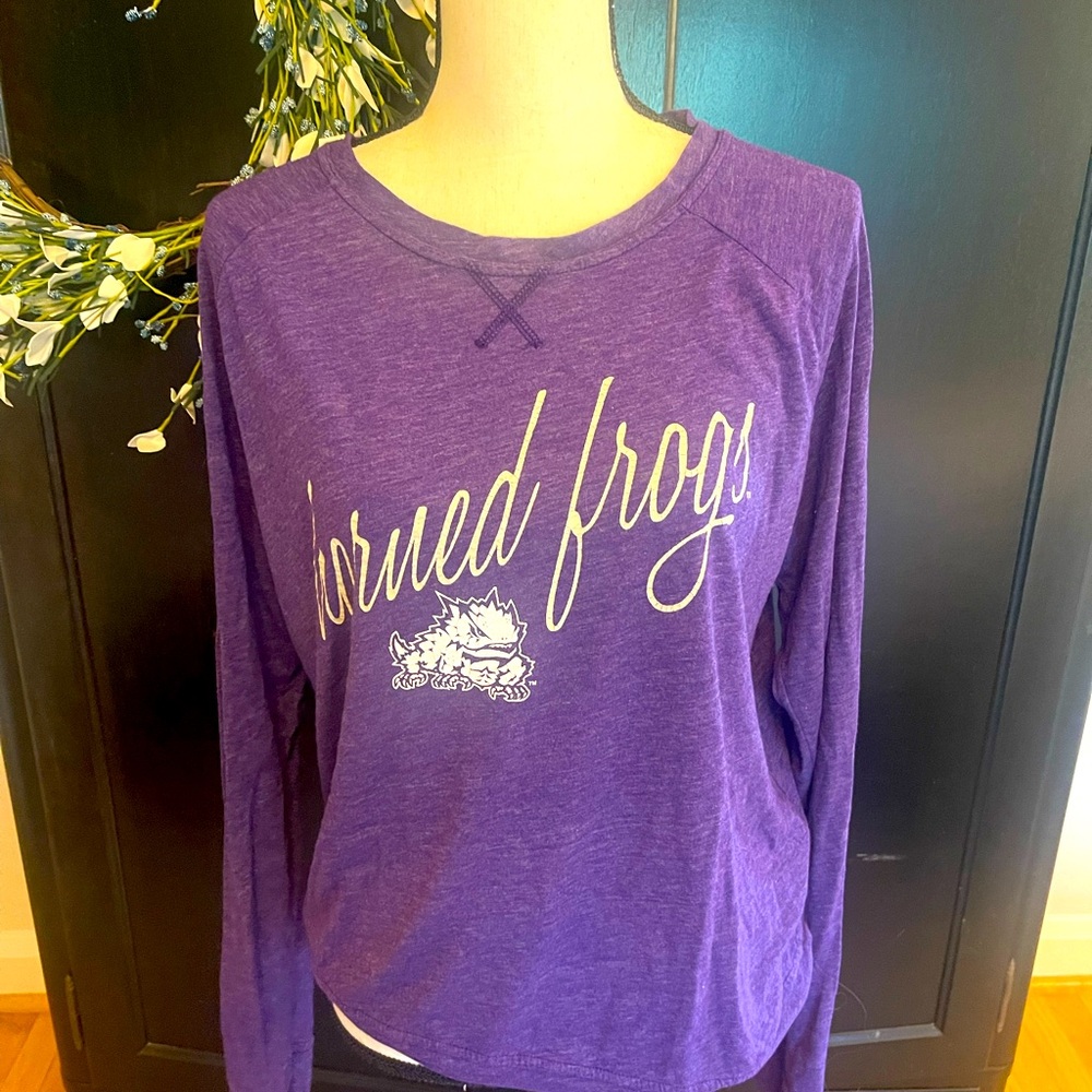 TCU top size large